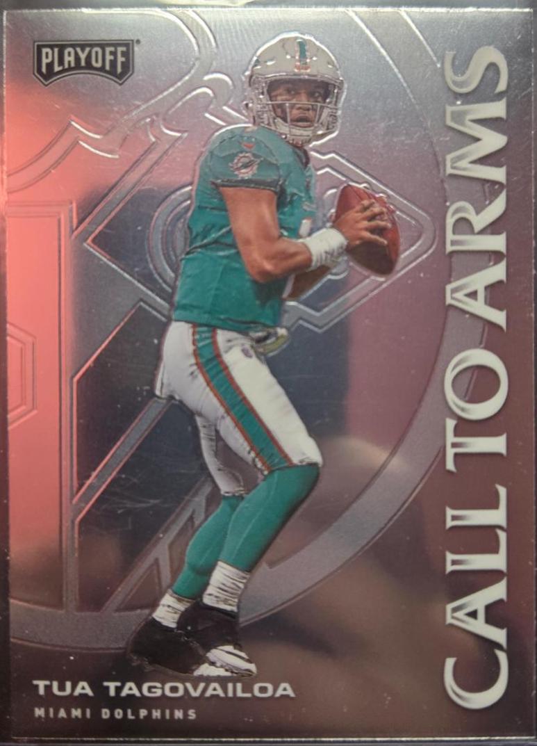 Tua Tagovailoa #CA-18 Football Cards 2020 Panini Playoff Call to Arms