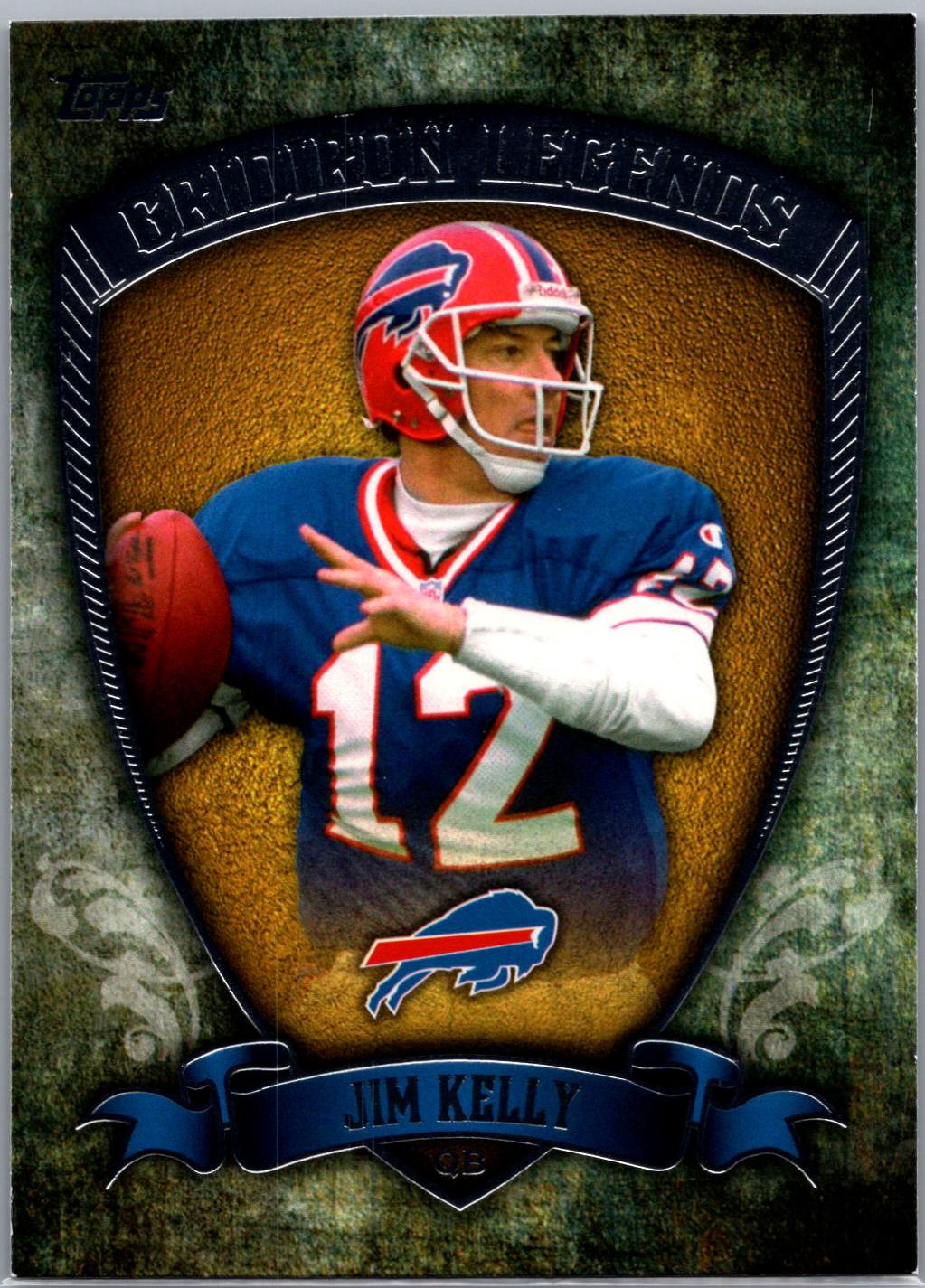 Jim Kelly #GL-JK Football Cards 2013 Topps Gridiron Legends