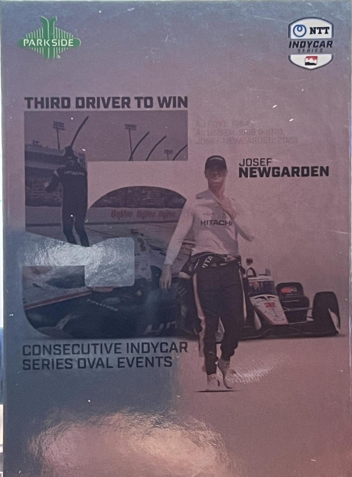 Josef Newgarden #MM-43 Racing Cards 2024 Parkside NTT IndyCar Marquee Moment