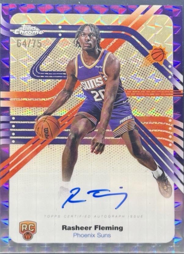 Rasheer Fleming [Purple Refractor] #NS-RF