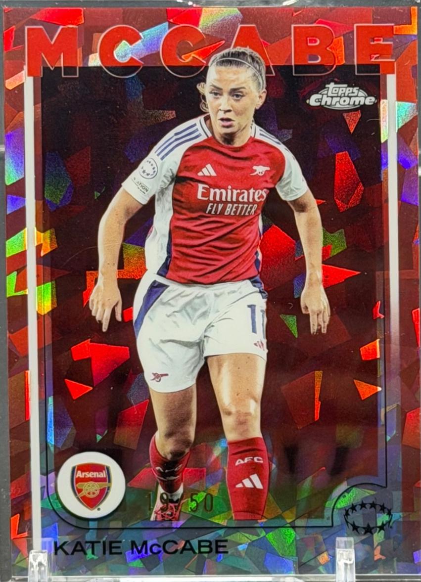 Katie McCabe #55 2024 Topps Chrome Uwcl Soccer