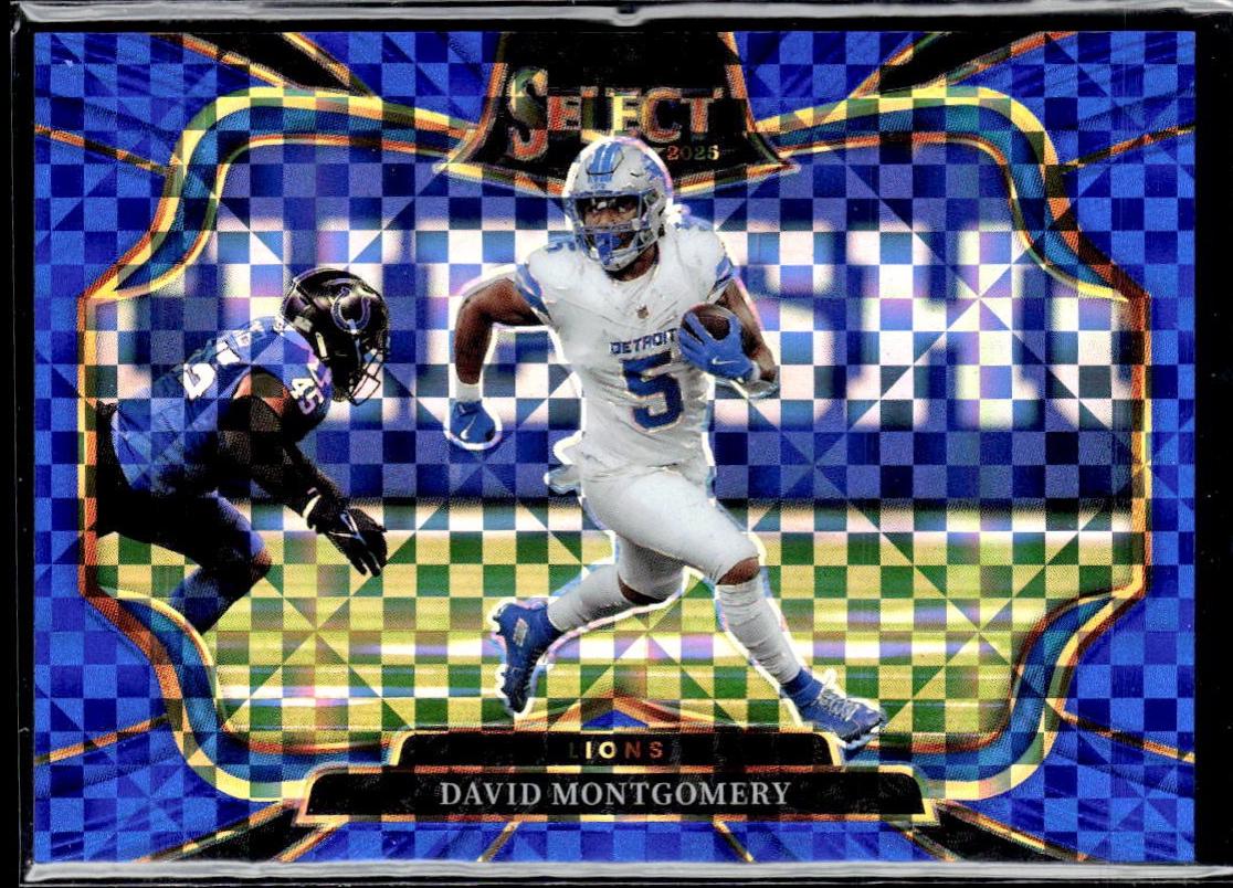David Montgomery [Blue Prizm] #469