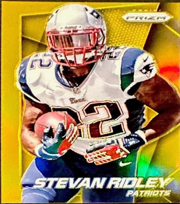 Stevan Ridley [Gold Prizm] #55