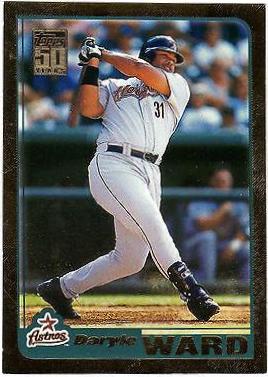 Daryle Ward #6 Baseball Cards 2001 Topps Gold