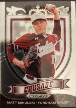 Matt Mikulski #C-MI Baseball Cards 2021 Panini Prizm Draft Picks Crusade