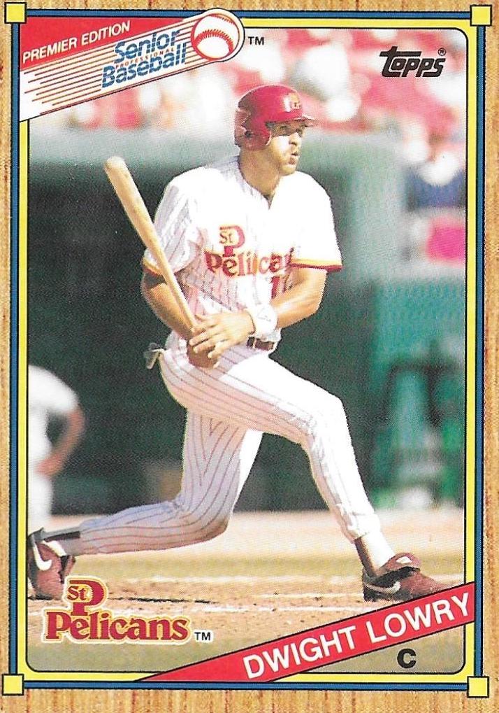 Dwight Lowry #2 Baseball Cards 1989 Topps Senior League