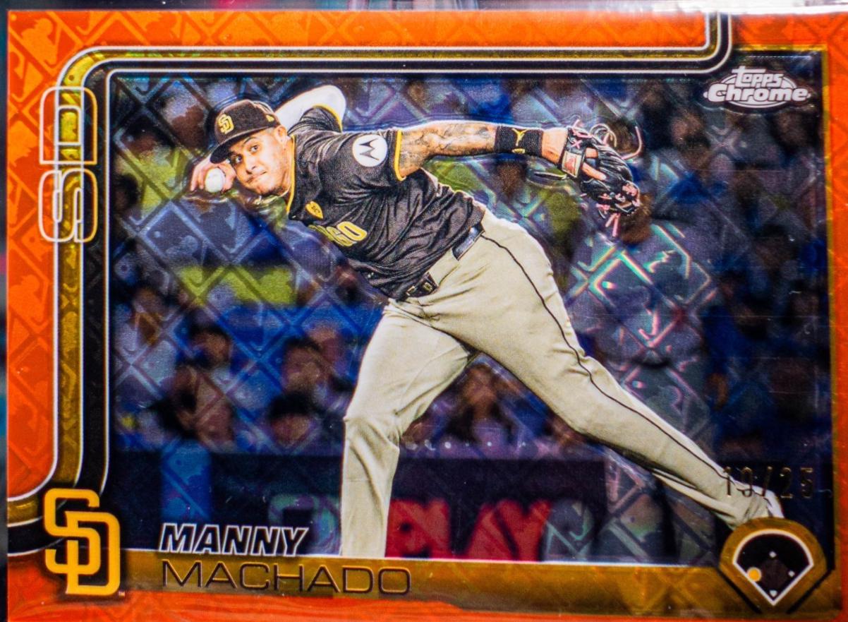 Manny Machado [Orange Speckle Image Variation] #53 Prices | 2025