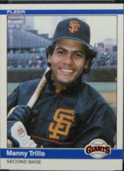 Manny Trillo #U-119 Baseball Cards 1984 Fleer Update