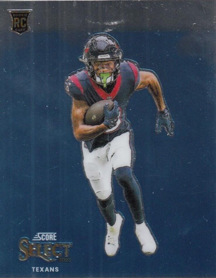Tank Dell #19 Football Cards 2023 Panini Select Score Select Throwback