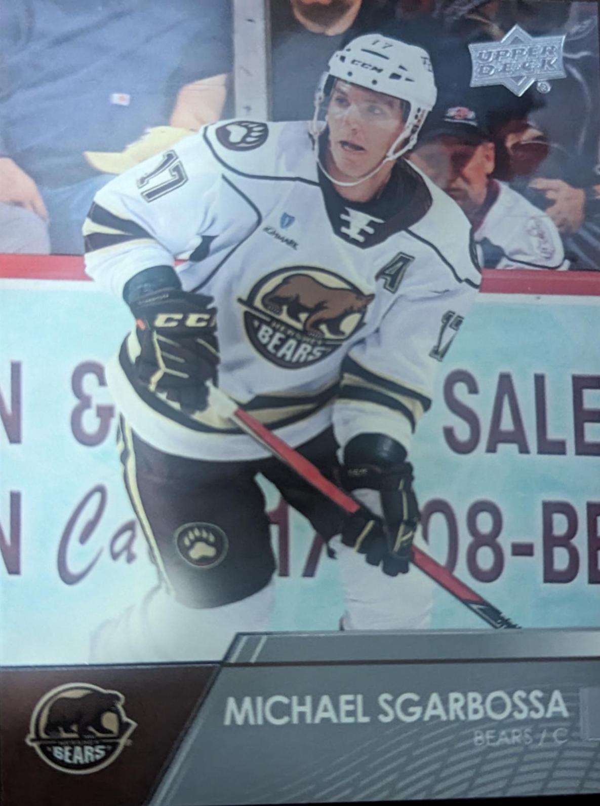 Michael Sgarbossa #98 2021 Upper Deck Ahl Hockey