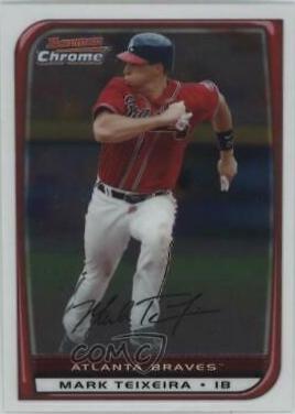 Mark Teixeira #4 Baseball Cards 2008 Bowman Chrome