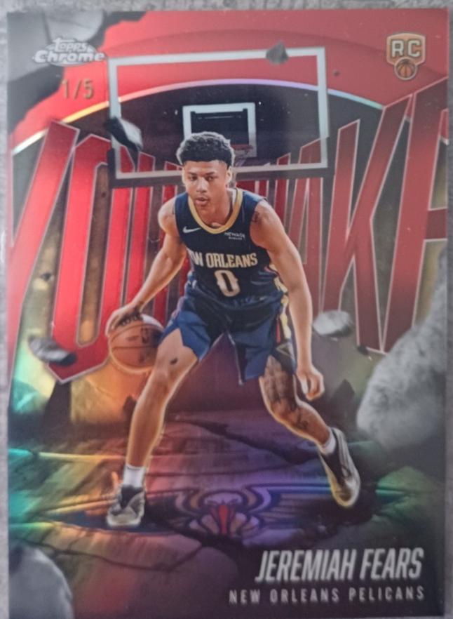 Jeremiah Fears [Refractor Red] #YQ-7