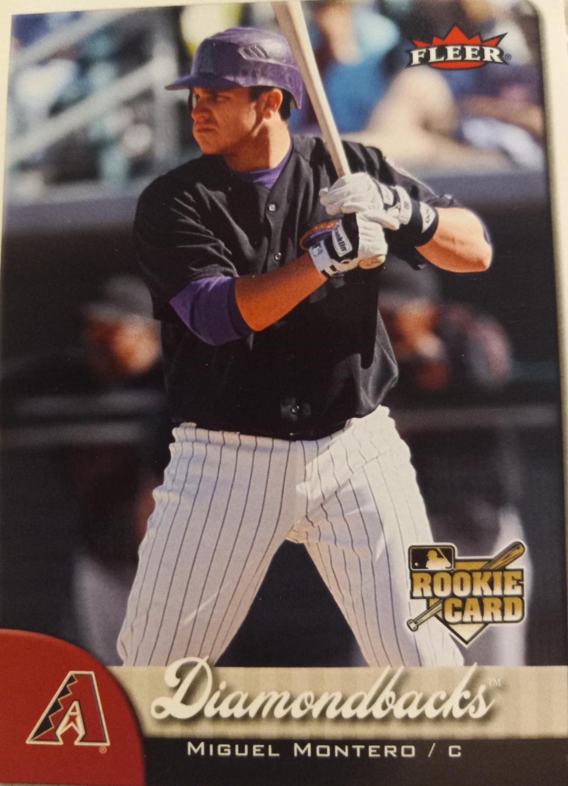 Miguel Montero #322 Baseball Cards 2007 Fleer