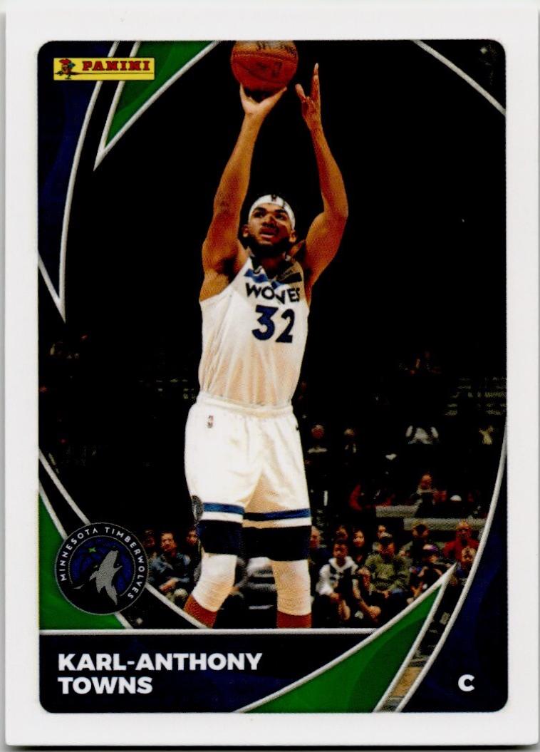 Karl Anthony Towns #36 2020 Panini NBA Card Collection