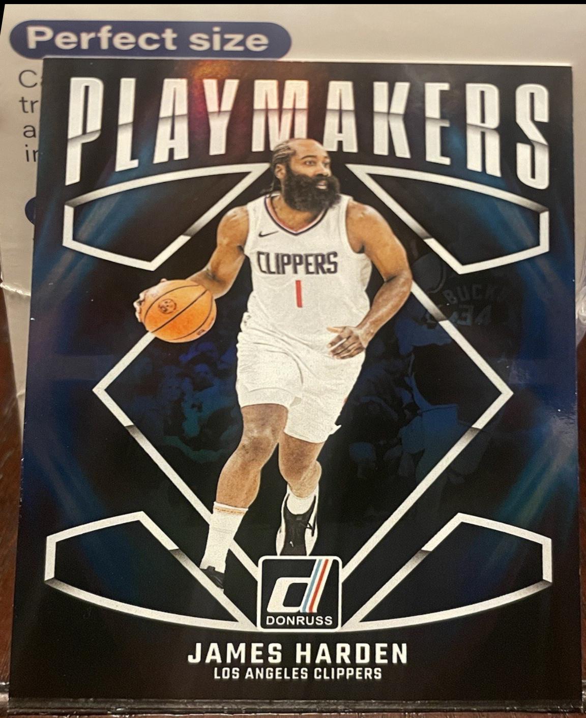 James Harden #4 Basketball Cards 2024 Panini Donruss PlayMakers