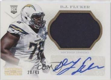 D.J. Fluker [Autograph Gold] #275