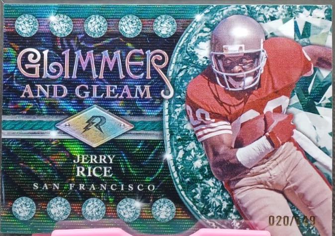 Jerry Rice [Teal Surge] #GG-16