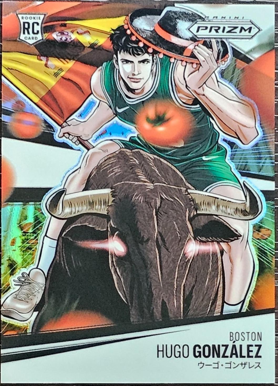 Hugo Gonzalez #13 2025-26 Panini Prizm Basketball Manga