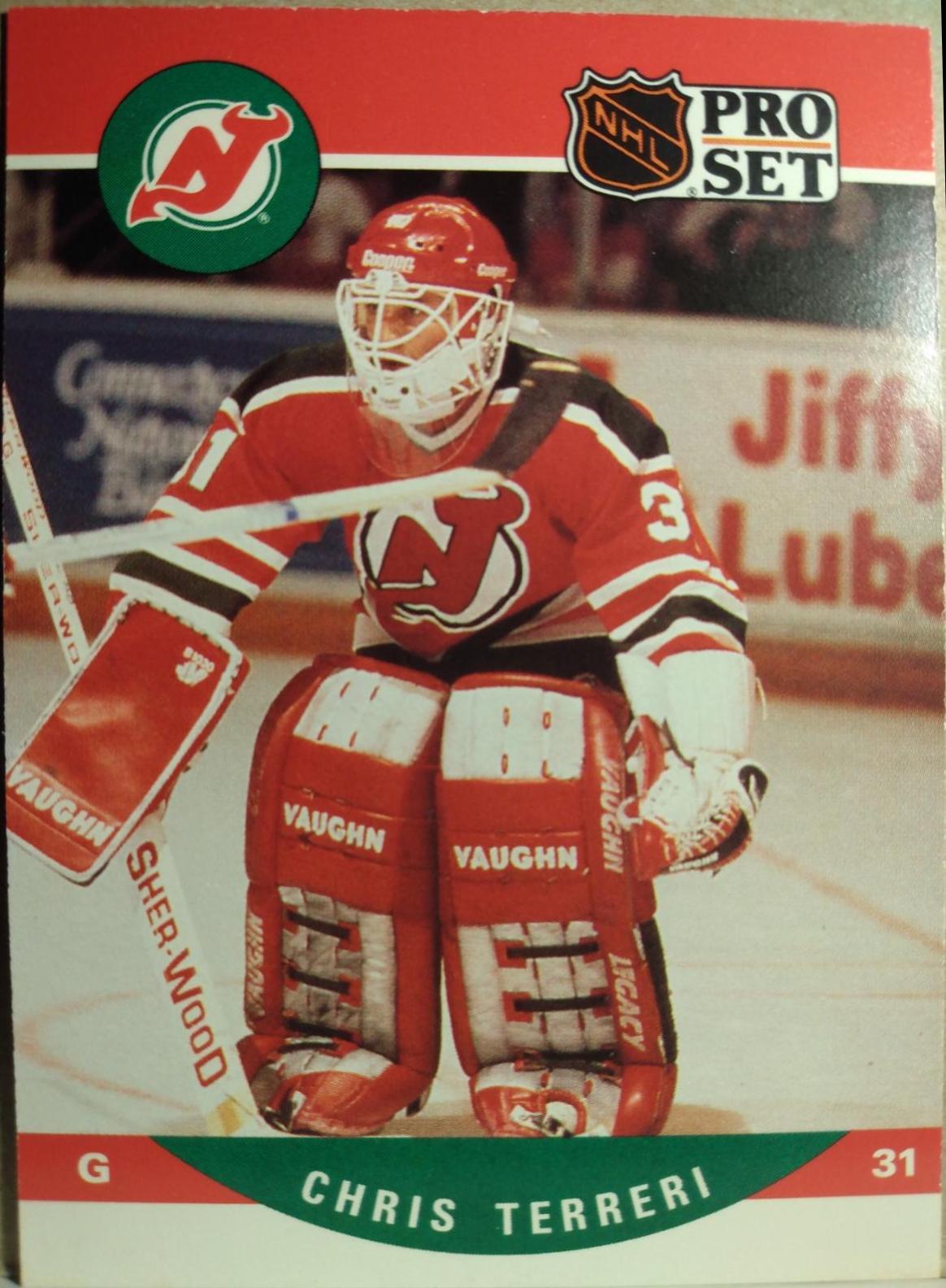 Chris Terreri #481 Hockey Cards 1990 Pro Set