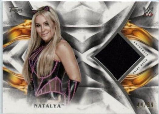 Natalya #UR-NN Wrestling Cards 2019 Topps WWE Undisputed Relic