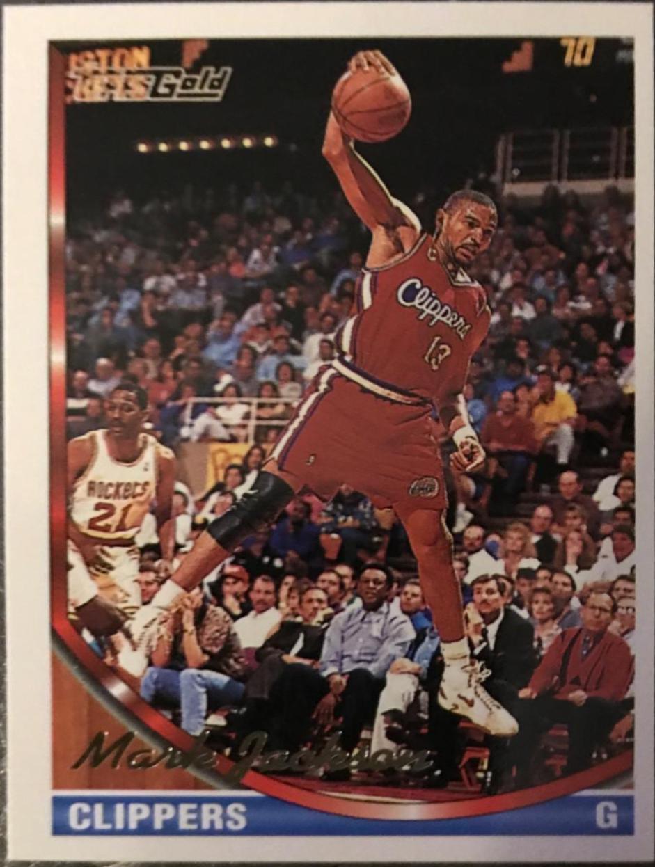Mark Jackson #20 Basketball Cards 1993 Topps Gold