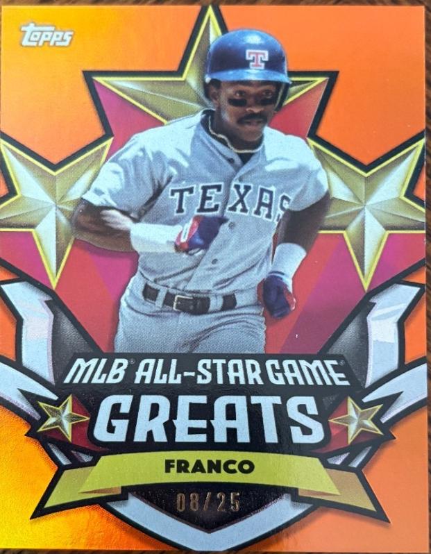 Julio Franco [Orange Foil] #ASGG-24