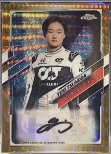 Yuki Tsunoda [Gold Wave] #CA-YT