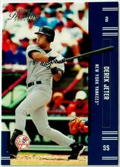Derek Jeter #2 Baseball Cards 2005 Playoff Prestige Prices