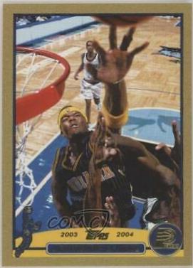 Jermaine O'Neal #7 Basketball Cards 2003 Topps