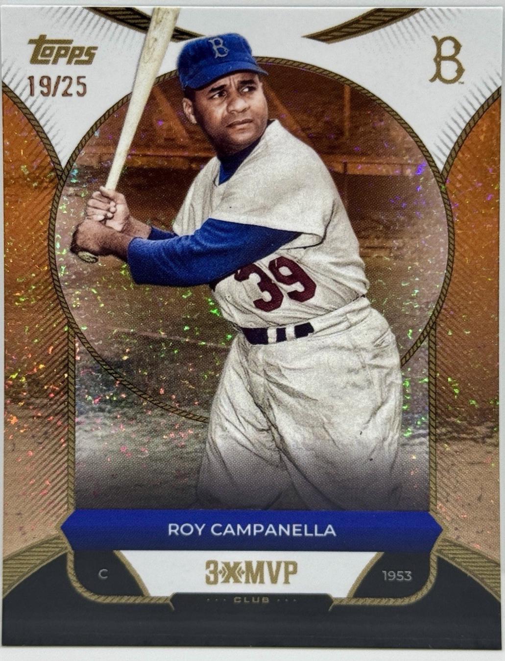 Roy Campanella [Orange Stardust Foil] #26