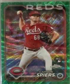 Carson Spiers [Green Wave Refractor] #167