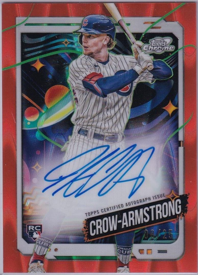 Pete Crow-Armstrong [Orange Galactic Refractor] #CCA-PC