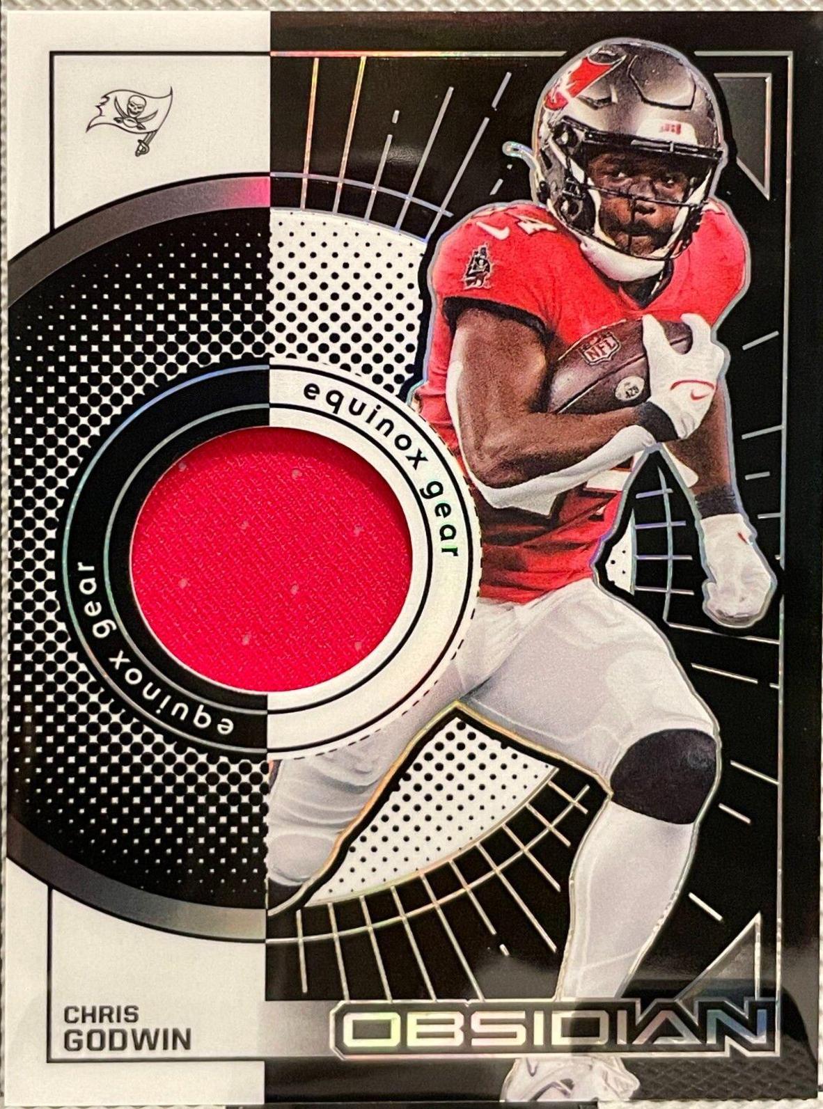 Chris Godwin #EG-CGO Football Cards 2022 Panini Obsidian Equinox Gear