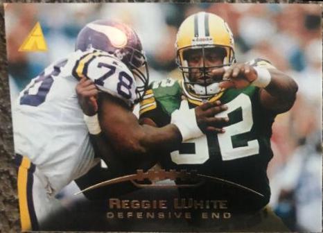 Reggie White #1 Football Cards 1995 Pinnacle