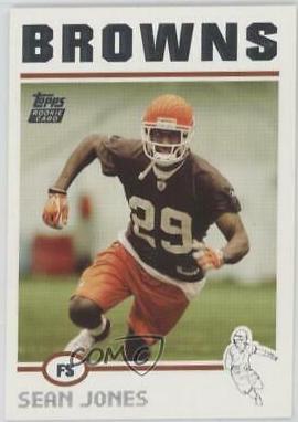 Sean Jones #374 Football Cards 2004 Topps