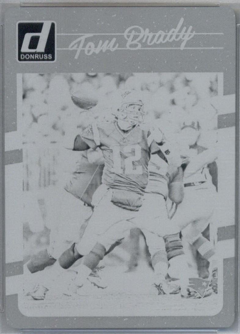 Tom Brady [Press Proof Black] #180