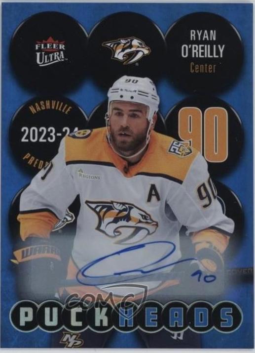 Ryan O'Reilly #PH-16 2024 Fleer Ultra Puckheads Autograph Hockey