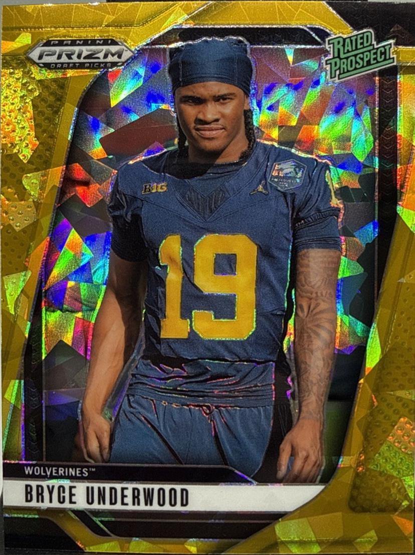 Bryce Underwood [Gold Ice] #28 Prices | 2025 Panini Prizm Draft