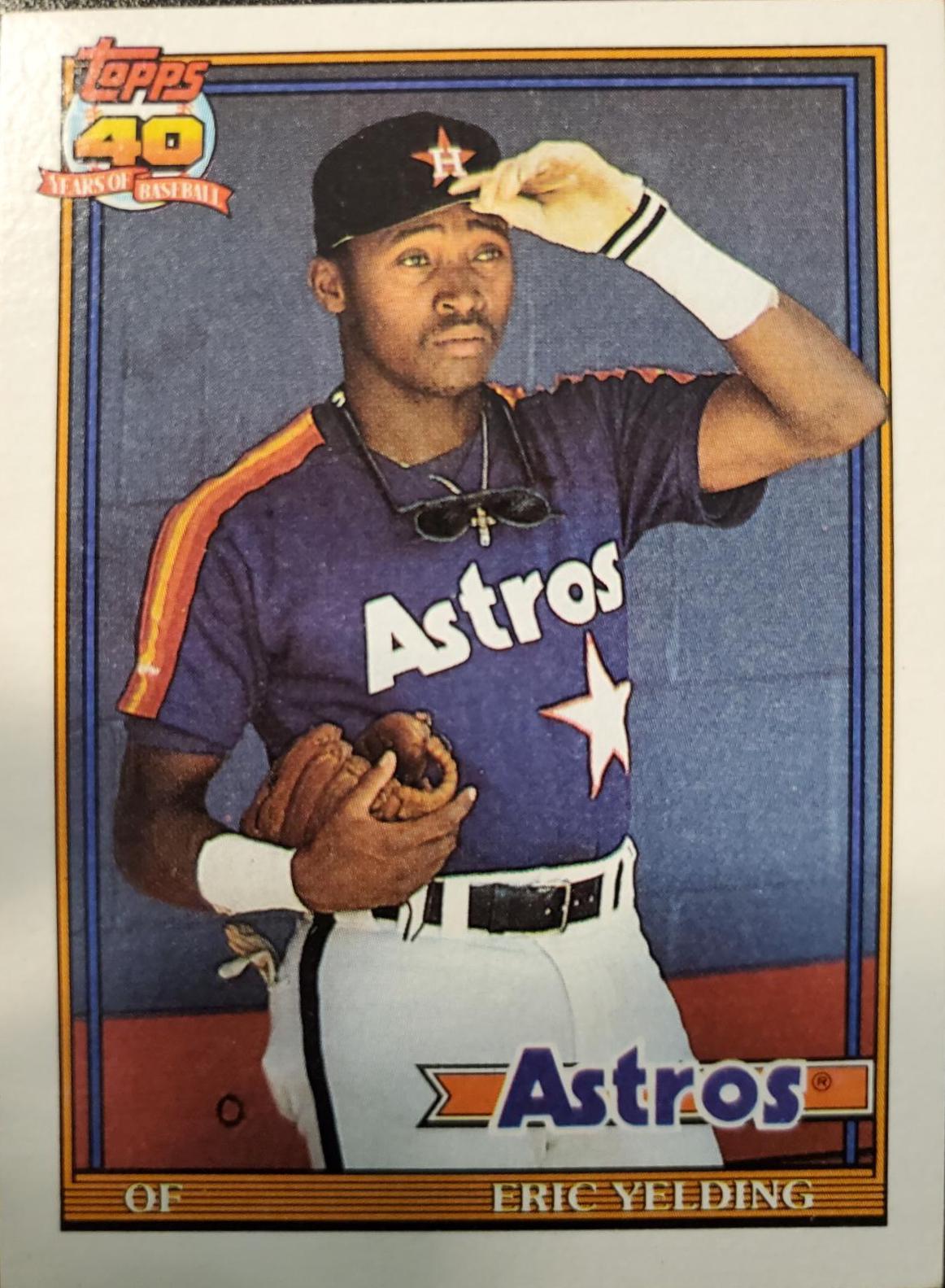 Eric Yelding #59 Baseball Cards 1991 Topps