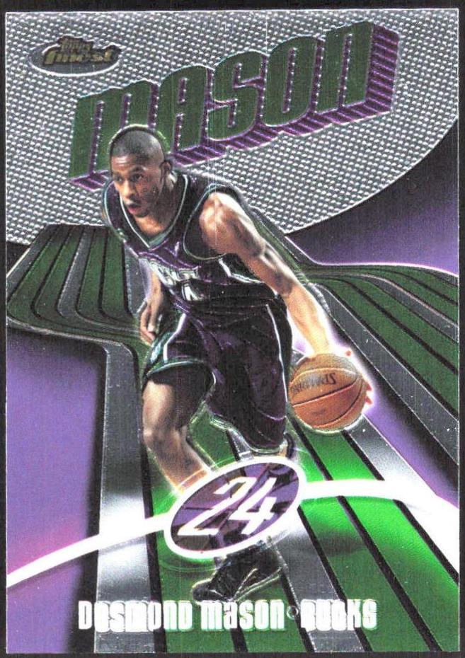 Desmond Mason #11 Basketball Cards 2003 Finest