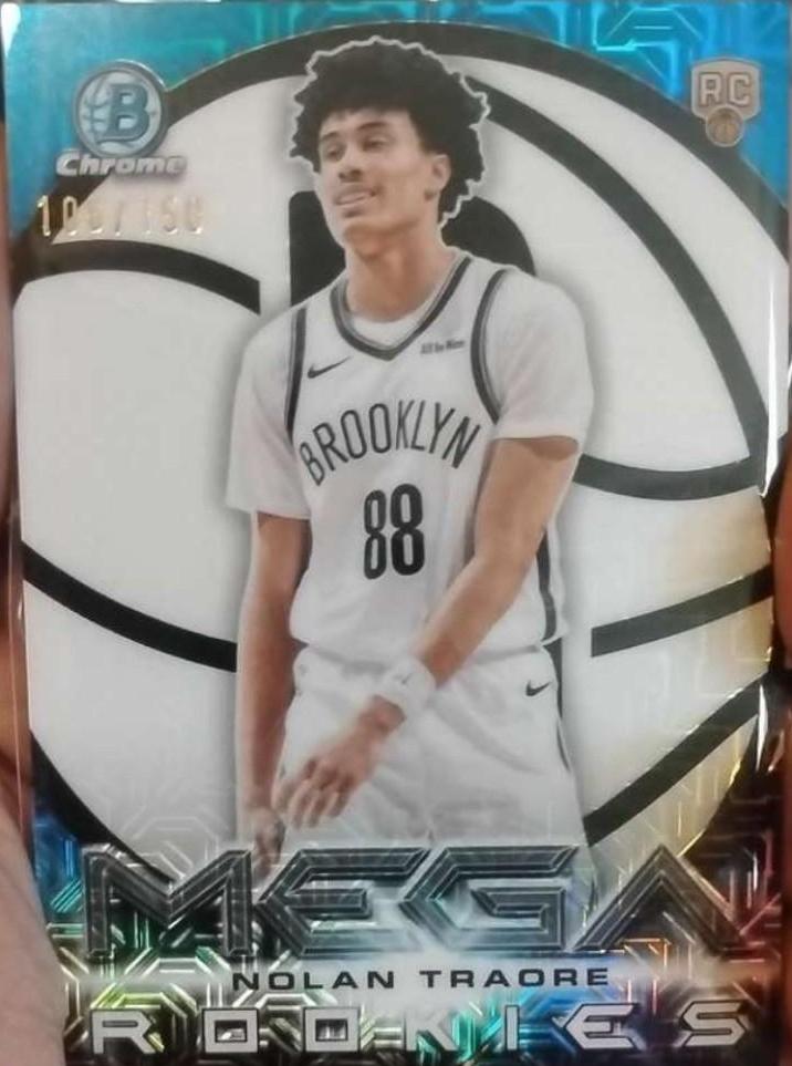 Nolan Traore #MR-19 2025 Bowman Mega Box Rookie Mojo Basketball