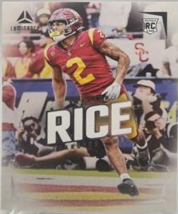 Brenden Rice #154 Football Cards 2024 Panini Luminance