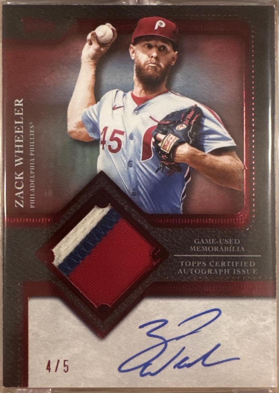 Zack Wheeler [Red] #TFAP-ZW