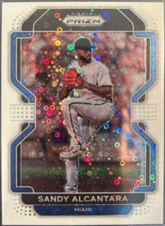 Sandy Alcantara [White Donut Circles Prizm] #74