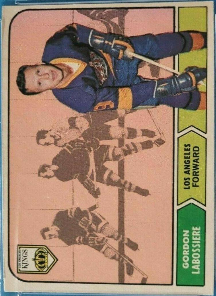Gord Labossiere #38 Hockey Cards 1968 O-Pee-Chee