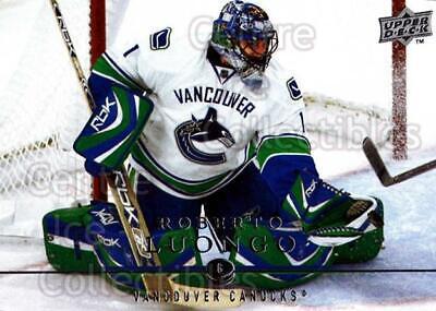 Roberto Luongo #8 Hockey Cards 2008 Upper Deck