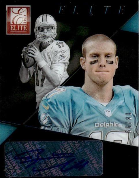 Ryan Tannehill #EM-RT Football Cards 2014 Panini Elite Marks Autographs