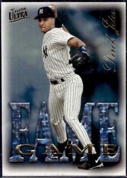 Derek Jeter #7 Baseball Cards 1997 Ultra Fame Game