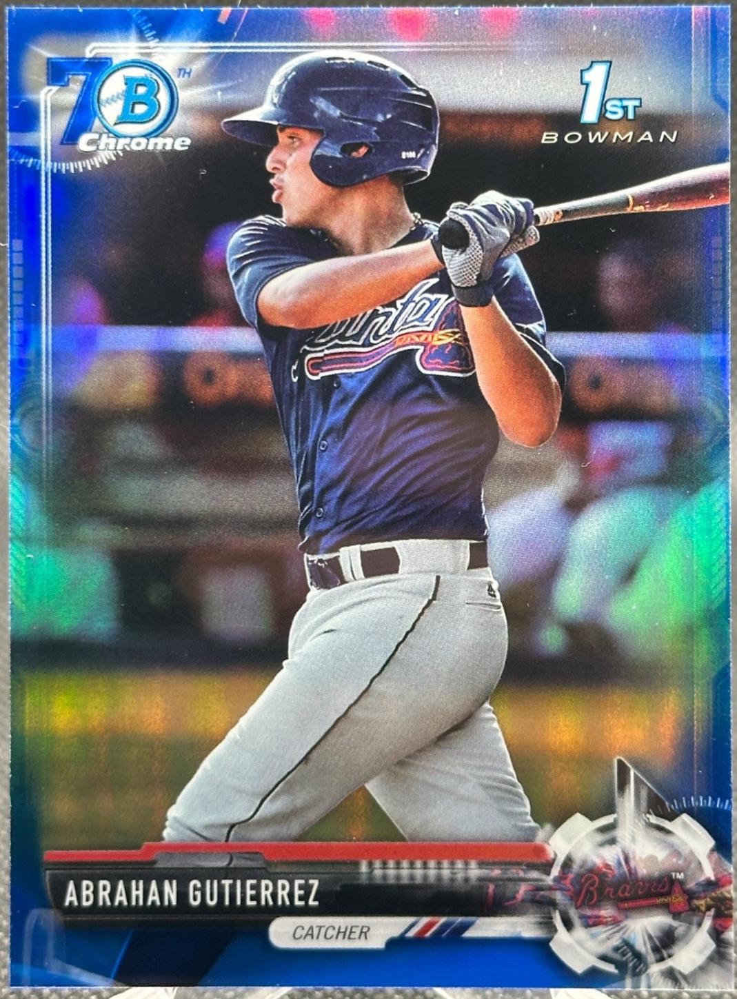 Abrahan Gutierrez [Blue Refractor] #BCP-78