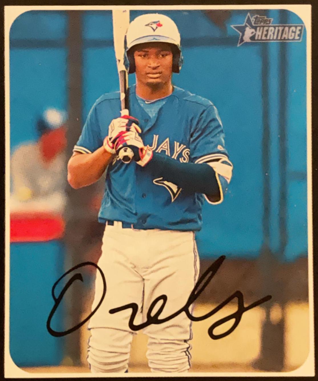Orelvis Martinez #45 Baseball Cards 2020 Topps Heritage Minor League